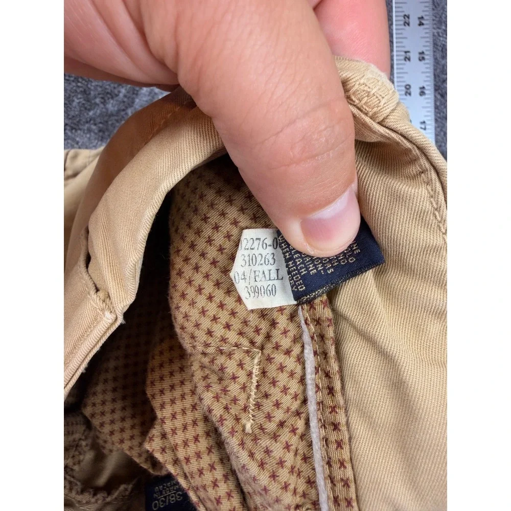 Banana Republic Vintage Y2K Paratrooper Cargo Pants Khaki Tan 38x30 Mens
